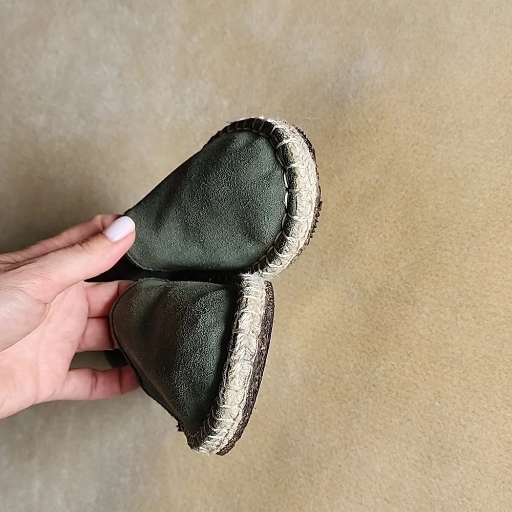 Zara kids leather espadrilles